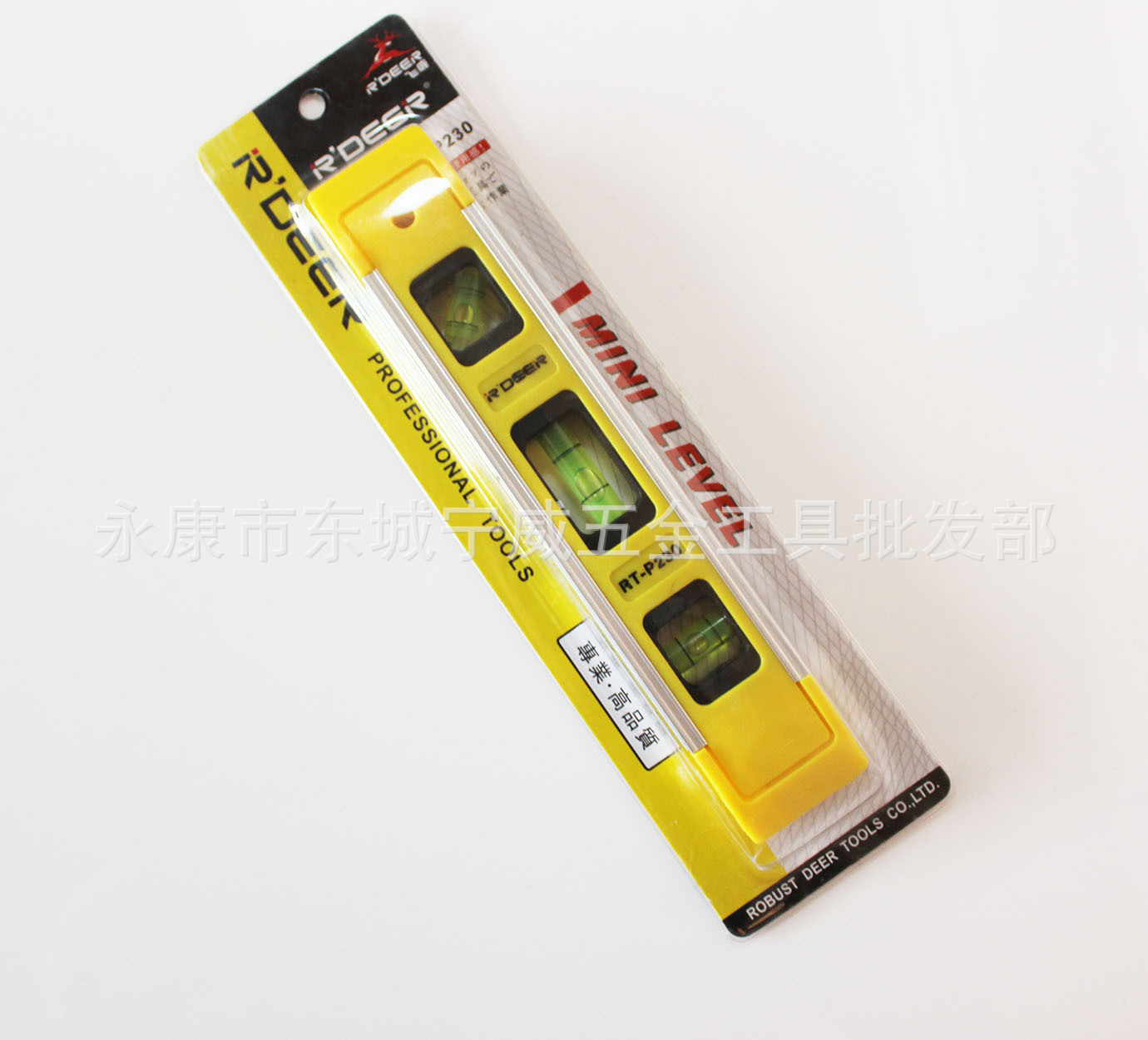 批发飞鹿 RT-P230 迷你磁性鱼雷式水平尺 微型水平仪建筑测量器