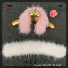 羽绒服仿毛毛领子女士冬季仿狐狸毛貉子毛仿真毛帽条假领方领圆领