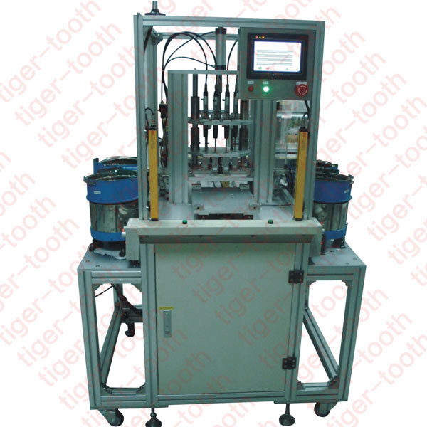 【深圳虎雅直销】 吹气式 五轴联动螺丝机全自动智能耐用高效