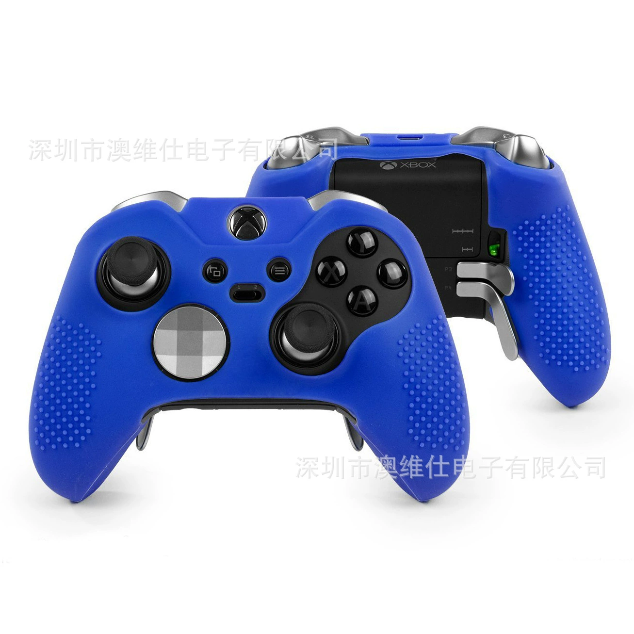 Applicable to Microsoft Xbox One elite version handle Silicone sleeve Xbox One S -handle protective set game accessories
