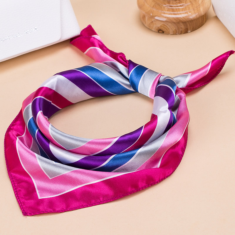 Professional Women's Square Scarf For Business & Flight Uniform_voghion.com