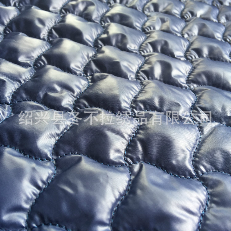 厂家定制加工 绗缝特价 直供服装家纺裥棉面料 绗绣绗棉