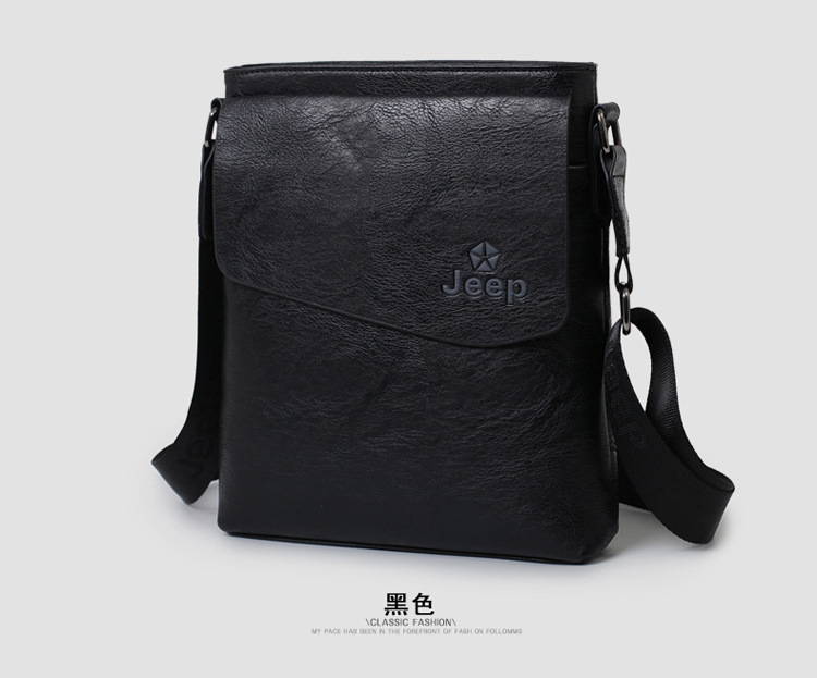 2016 JEEP Men Leather Handbag Briefcase Messenger Shoulder bag Tote Purse Wallet | eBay