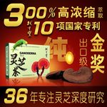 林中宝牌灵芝茶6盒装睡眠茶改善安神助睡眠茶养生茶会销招商加盟