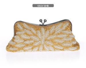 现货供应手工包珠绣包晚宴包礼服包新娘包06007