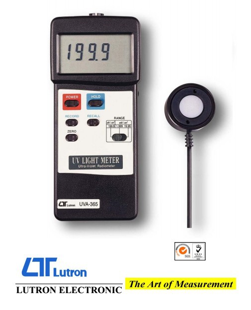 中国台湾路昌UVA-365 UV紫外线光强度计