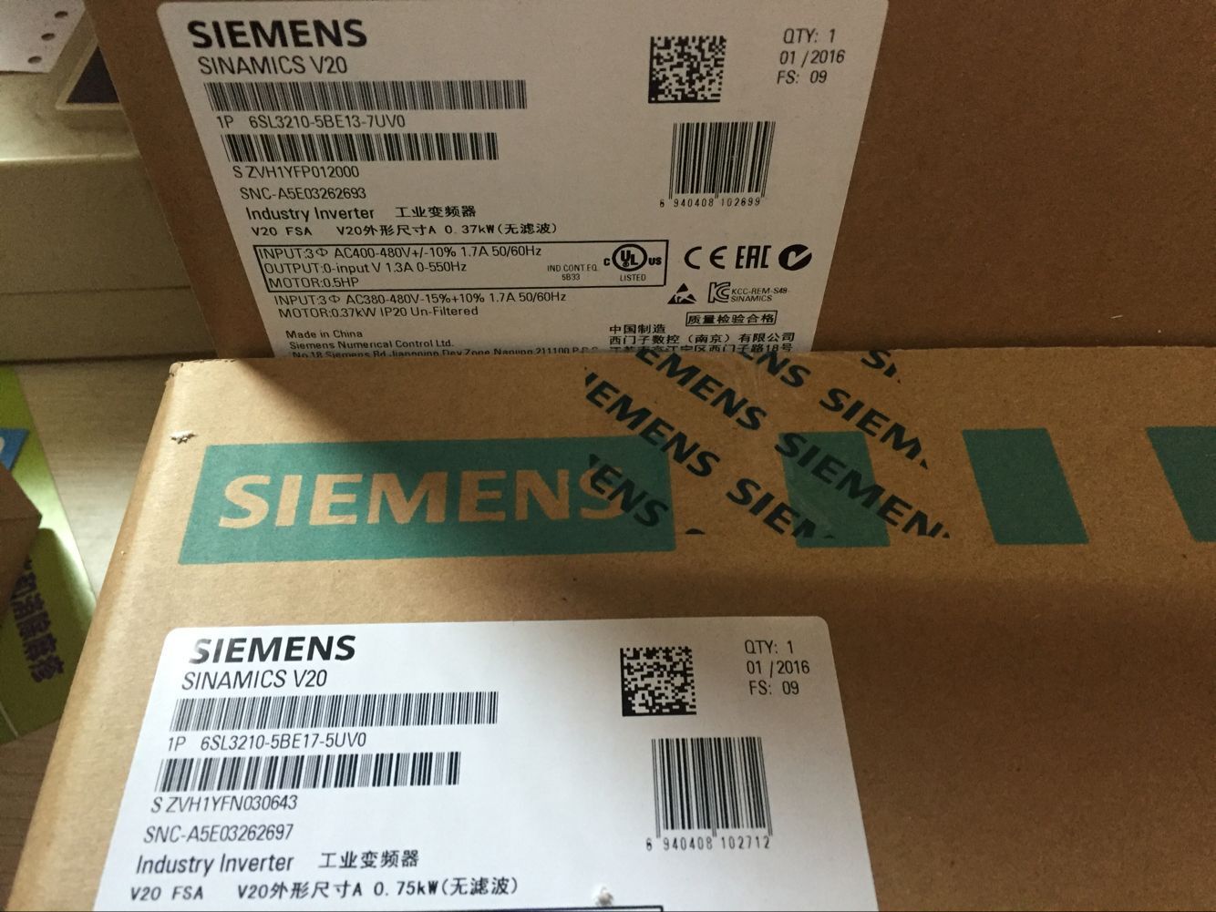 6SL3210-5BE17-5UV0 V20Ƶ 0.75KW 6SL3210-5BE17-5UVO
