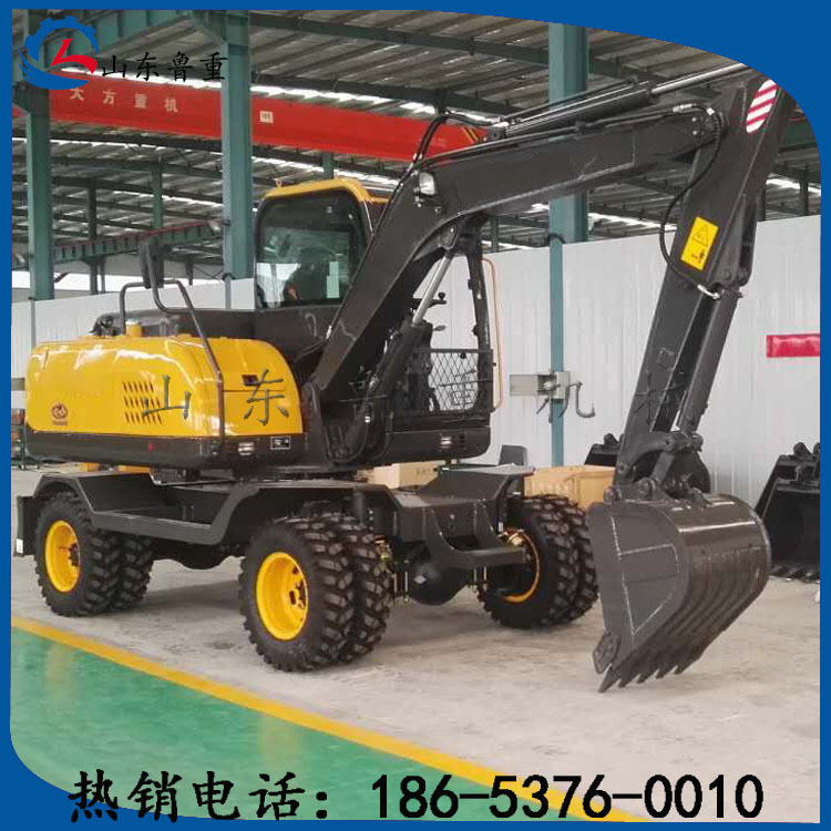 岩石工程轮胎挖掘机90型全液压挖掘机 钩机 质量保障抓木器
