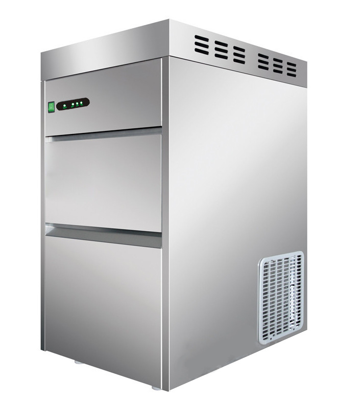 厂家供应全自动制雪花制冰机日产量100KG生物医学商用制冷器设备