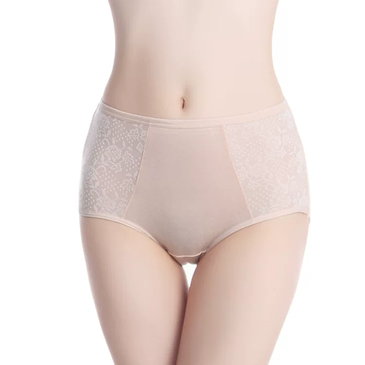 Pants, elastic breathable underwear for hips shape correction, mid rise