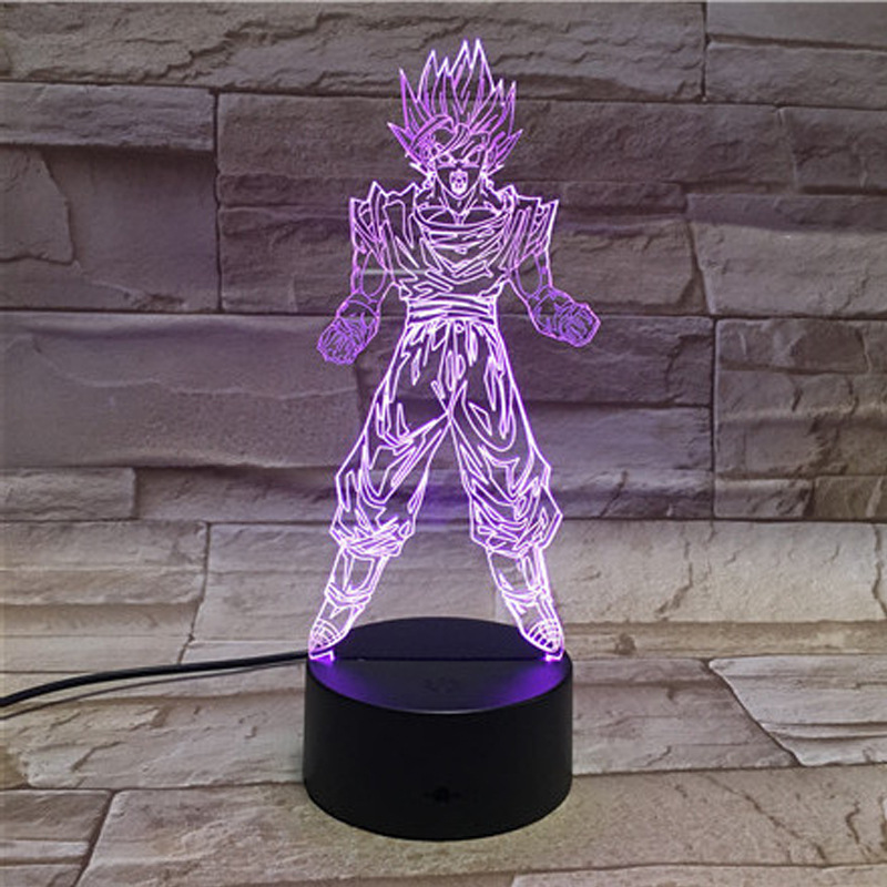 七彩灯卡通视觉灯电脑周边usb小夜灯遥控触摸变换led灯