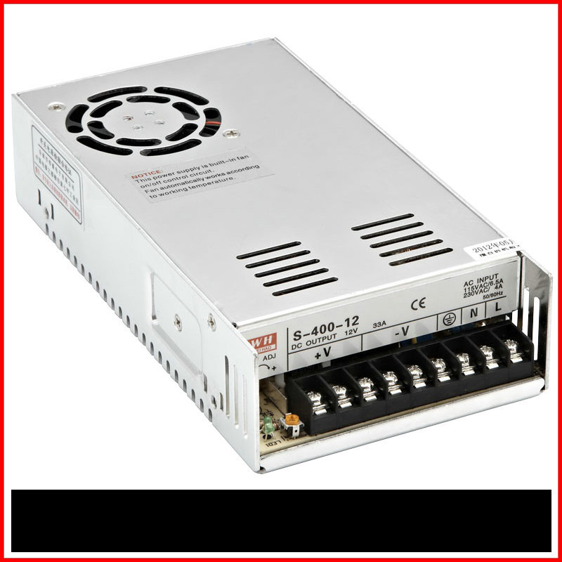 厂家直供400W开关电源DC48V/8.3A直流电机电源 保修2年S-400W-48