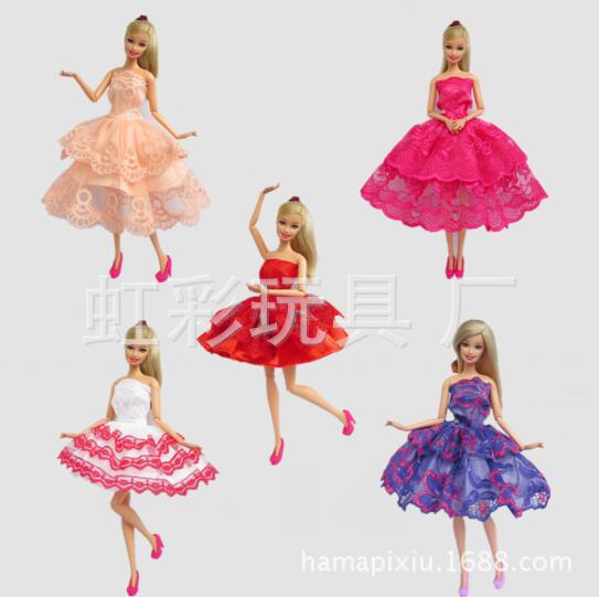 芭蕾舞裙 可怡芭比娃娃套装亚马逊wish eBay 选色搭配长期款