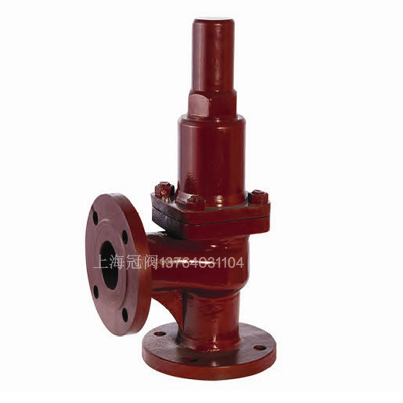 法兰铸铁直角安全阀800