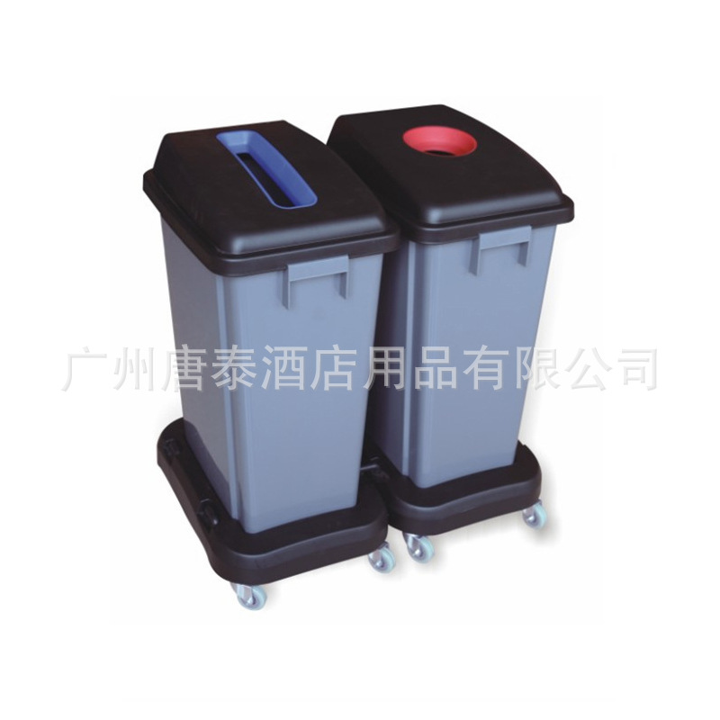 供应白云60L方形垃圾桶 户外垃圾桶 环卫垃圾桶AF07332A