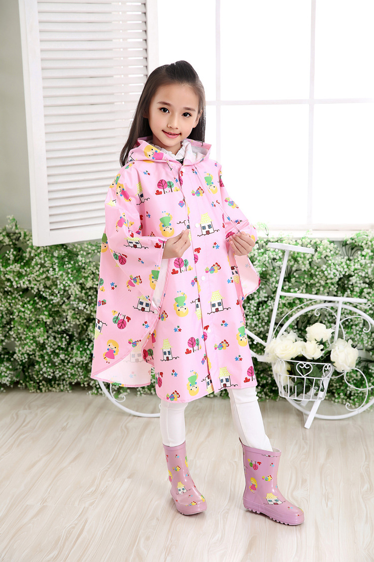 Fashionable breathable raincoat, Korean style