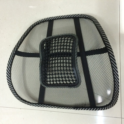 [Happy waist waist]Bold steel wire Leather nail Waist automobile massage Healthcare Lumbar pad massage Pinning Mesh cloth Cushion