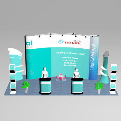 3X4 standard Portable Grid Booth Easy to carry install simple Manufactor supply Bracket