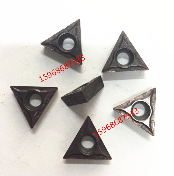 二手数控刀片CTMT160408/04 VP15内孔刀片外圆车刀片9成新可用边