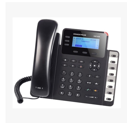 潮流网络电话机GXP1630 SIP电话机VOIP电话机3线路3账号4方会议