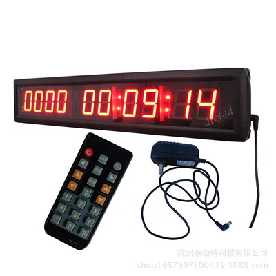 college entrance examination Countdown 1.8 inch 10 position 10000 Countdown Clock function With remote control Wall hanging install