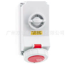 16594|明装插座|32A联锁插座|带开关联锁插座|德国霸士BALS