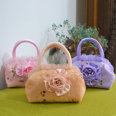 Stall new pattern Cosmetic summer Mummy Handbag Mini Lace bag lady Handbags Cosmetic
