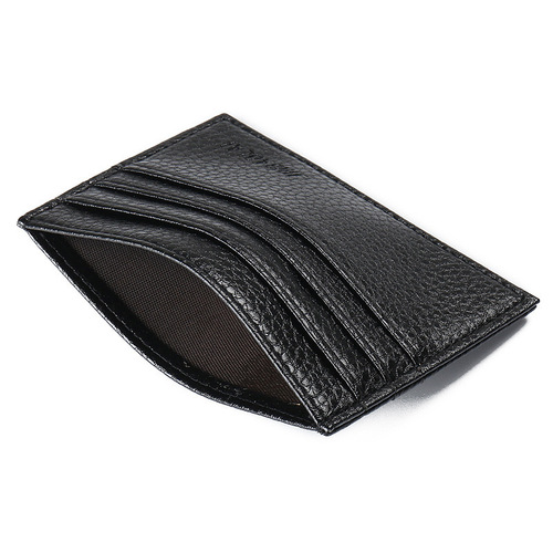JINBAOLAI ultra-thin card holder for men, multi-card slot zero wallet, small card wallet, bus card case, card holder