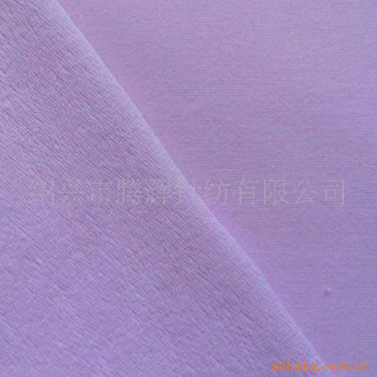 涤针织天鹅绒 素色印花天鹅绒布 休闲睡衣运动服装用布