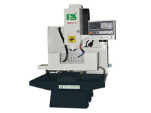 高速高精度数控钻铣床XK712、铣平面、铣圆弧、镗孔钻孔