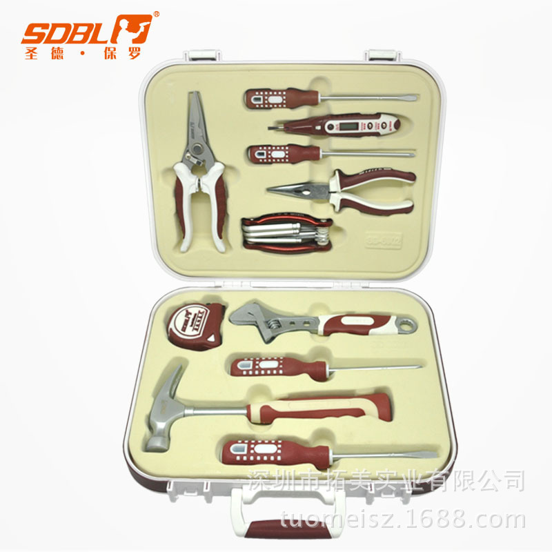 供应品质组合工具 工具套装 家用组合工具家庭维修工具五金工具