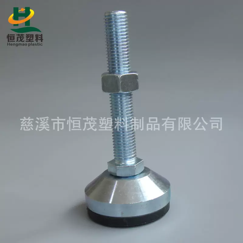 机床调整脚块/M16橡胶减震底脚/设备高低调整脚杯
