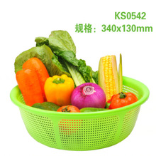 振兴 KS0542/果蔬圆筛（Φ34×13CM）/洗刷漏筛/厨房洗菜盆筛