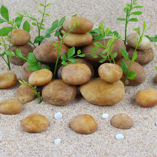 联系:13679700428 广州佛山按摩路铺路鹅卵石白色黑色五彩抛光雨花石