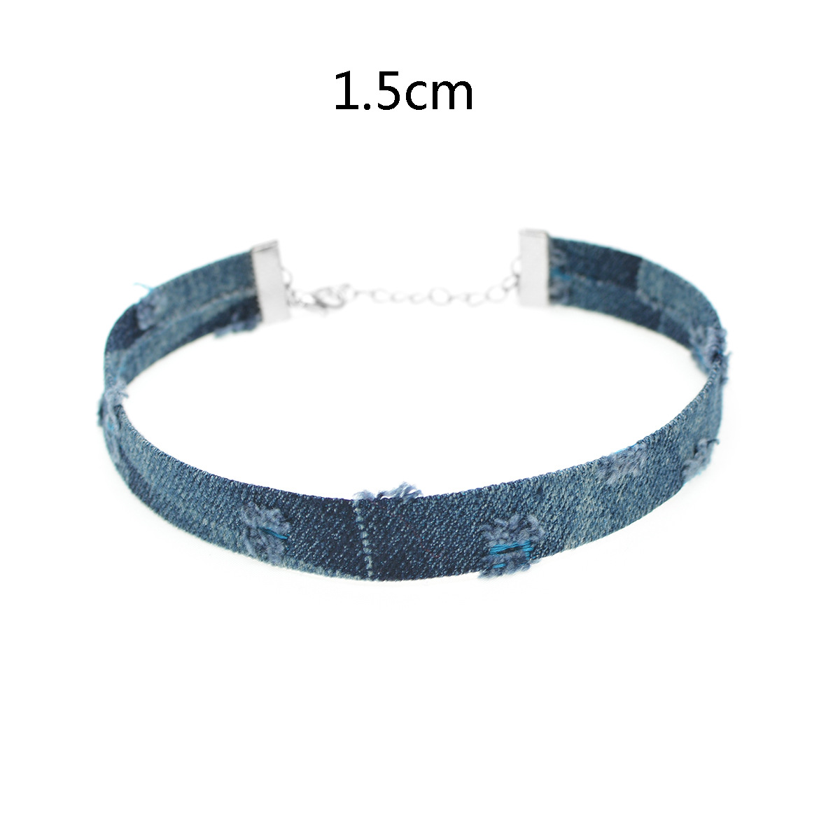 Collar Deshilachado Denim Multi Estilo Collar display picture 14