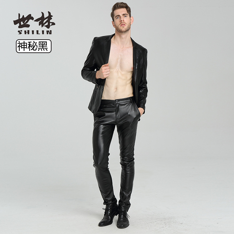 男皮裤5黑色 (16)