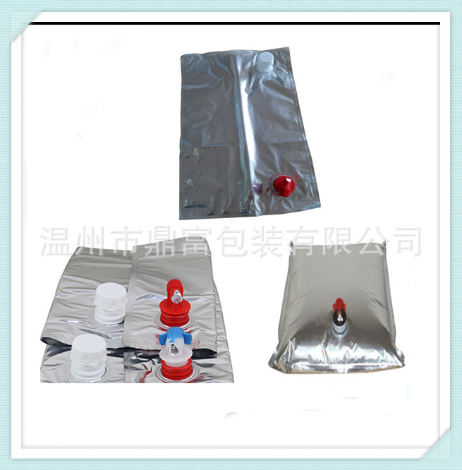 生产批发浓缩苹果汁包装袋带盖镀铝PE内层10L 5L 22L盒中袋