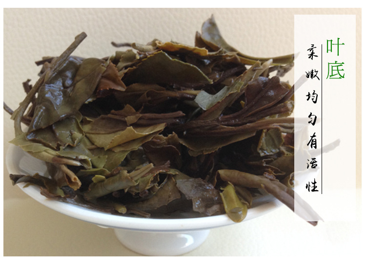 茶品实拍-叶底