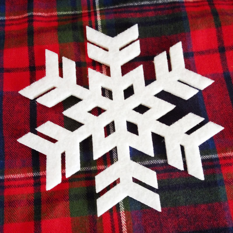 厂家批发毛毡装饰品 圣诞节毛毡小饰品 毛毡挂件 可按需