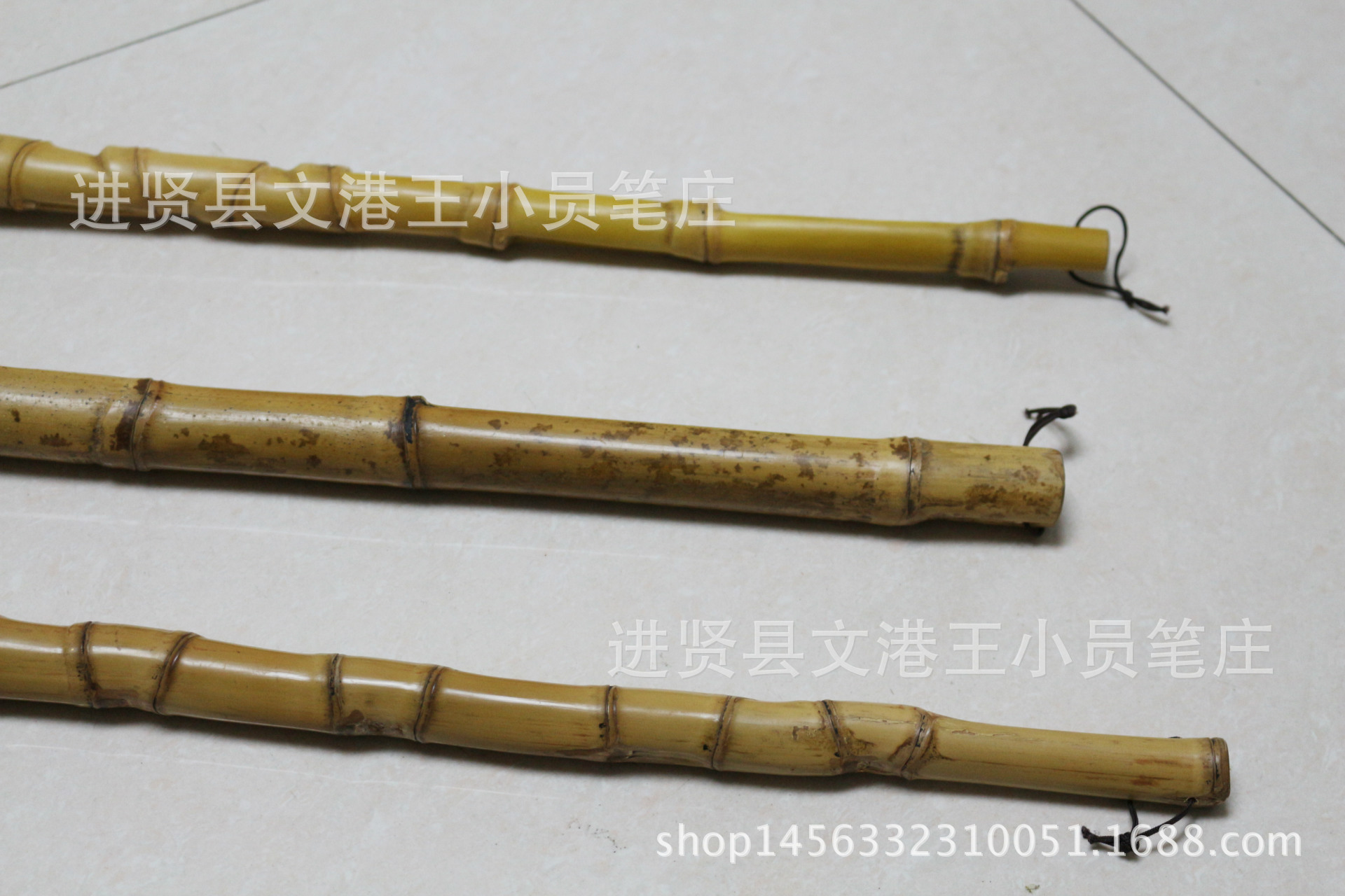 文房四宝 地书毛笔广场水写笔批发 大号狼毫羊毫竹杆老人健身毛笔-阿里巴巴