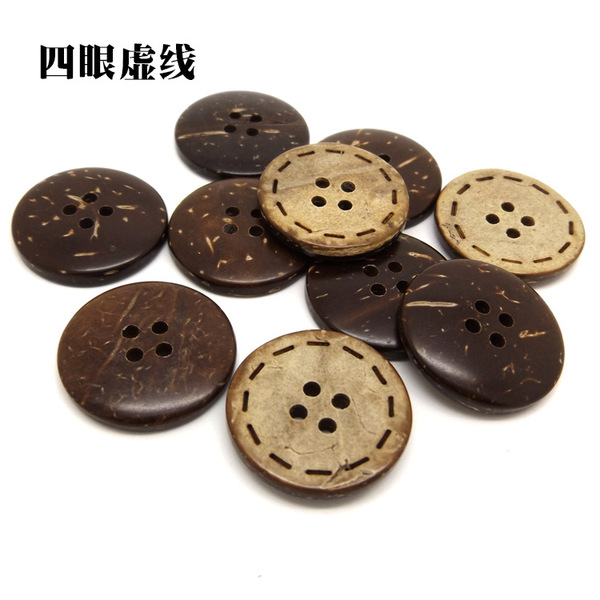 Wholesale coconut shell buckle environmentally friendly coconut…