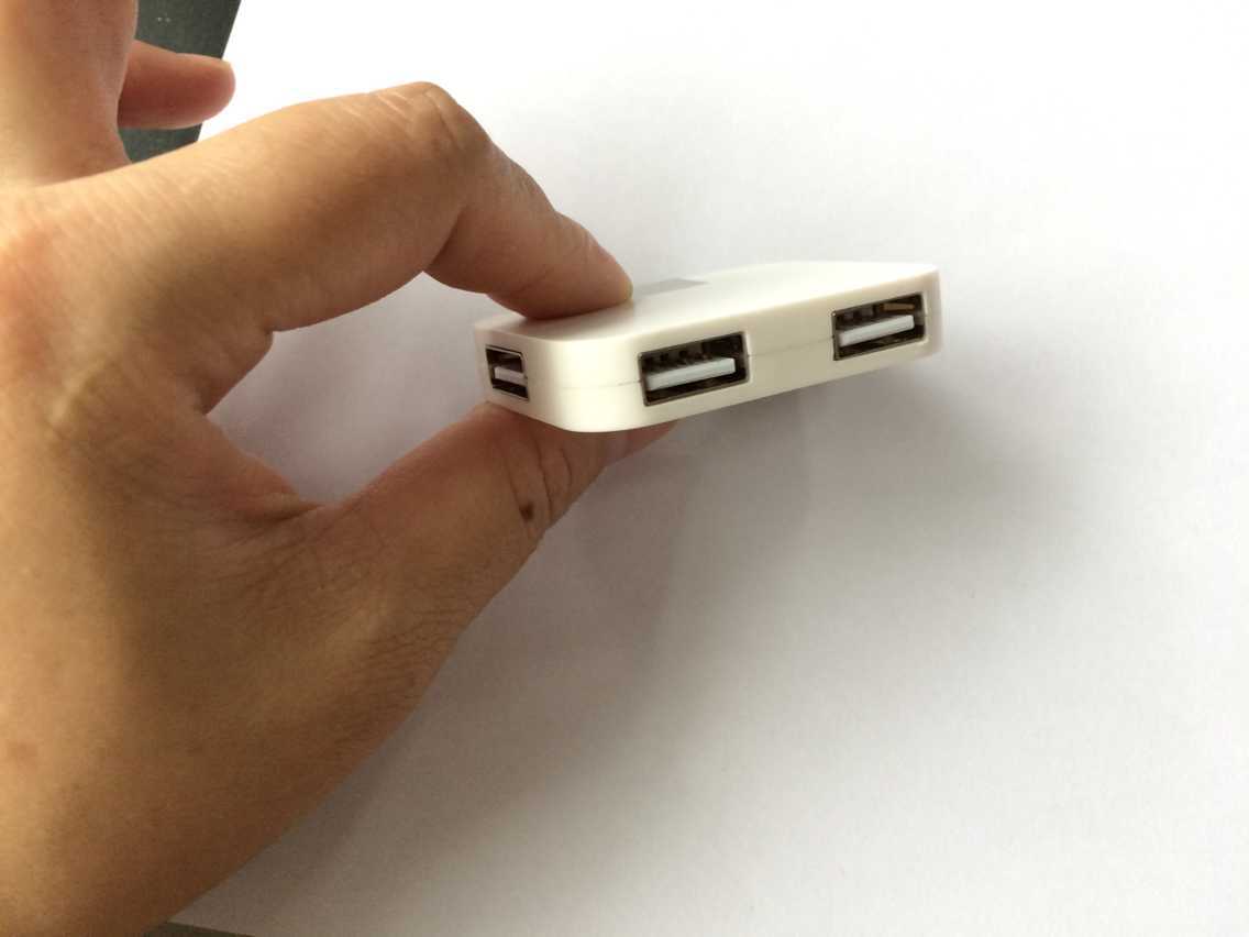 USB分线器USBHUB迷你USB头折叠小四方形4口2.0HUB礼品制作集线器-阿里巴巴