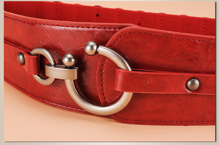 Dames riem breed elastisch veelzijdig tailleband modieus_voghion.com