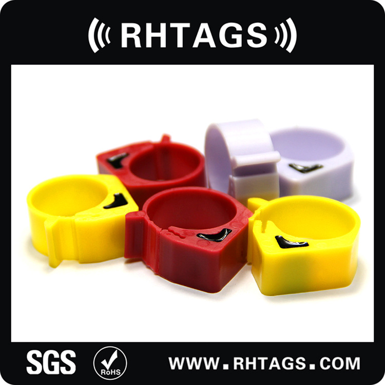 RFID电子脚环鸡脚环 鸽子脚环标签 RFID鸡脚环 Hitag S256芯片