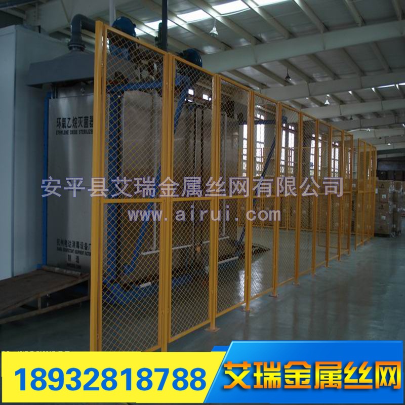 仓库车间隔离网 工厂小区围栏网、室内框架铁丝网围栏