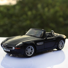 美驰图 1：24 BMW  Z8敞篷版跑车合金车模汽车模型黑色收藏礼品