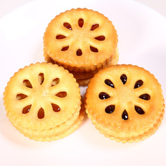 Hong Kong Bites Exquisite Jam-Filled Cookies 250g Gift Box 8090 Classic Nostalgic Leisure Snacks