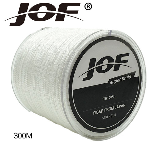 JOF Xinli fishing gear 4 braided PE strong horse fishing line 300 meters anti-biting line fishing line fishing line wholesale cross-border goods