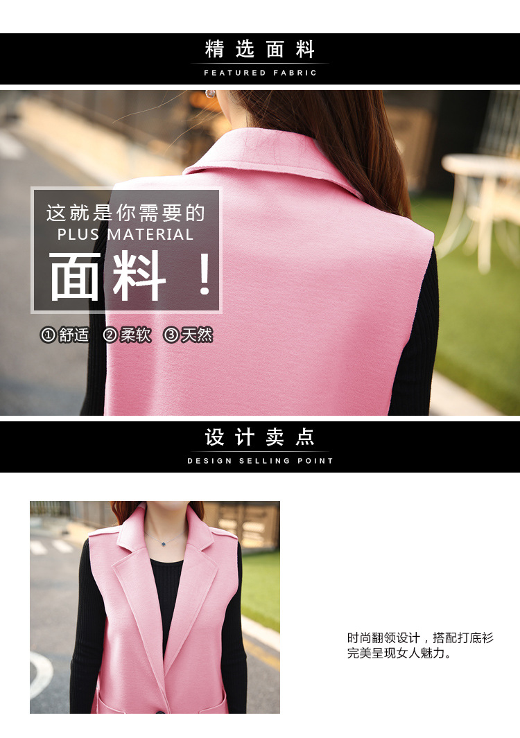 Gilet femme en Sergé - Ref 3316982 Image 22