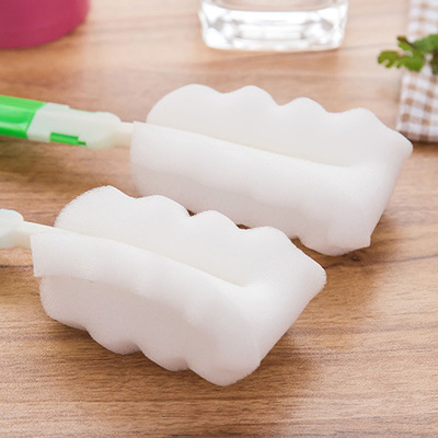 Esponja ventosa cepillo Taobao regalo engrosada mano libre cepillo de limpieza fuerte 3 colores colgando cepillo de botella de agua image 4